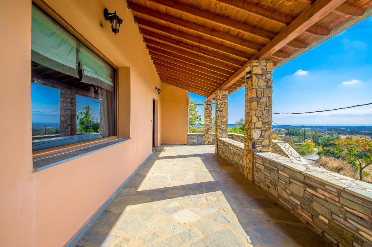 Luxurious Villa With Gorgeous View And Bbq Alexandroupoli Exterior foto