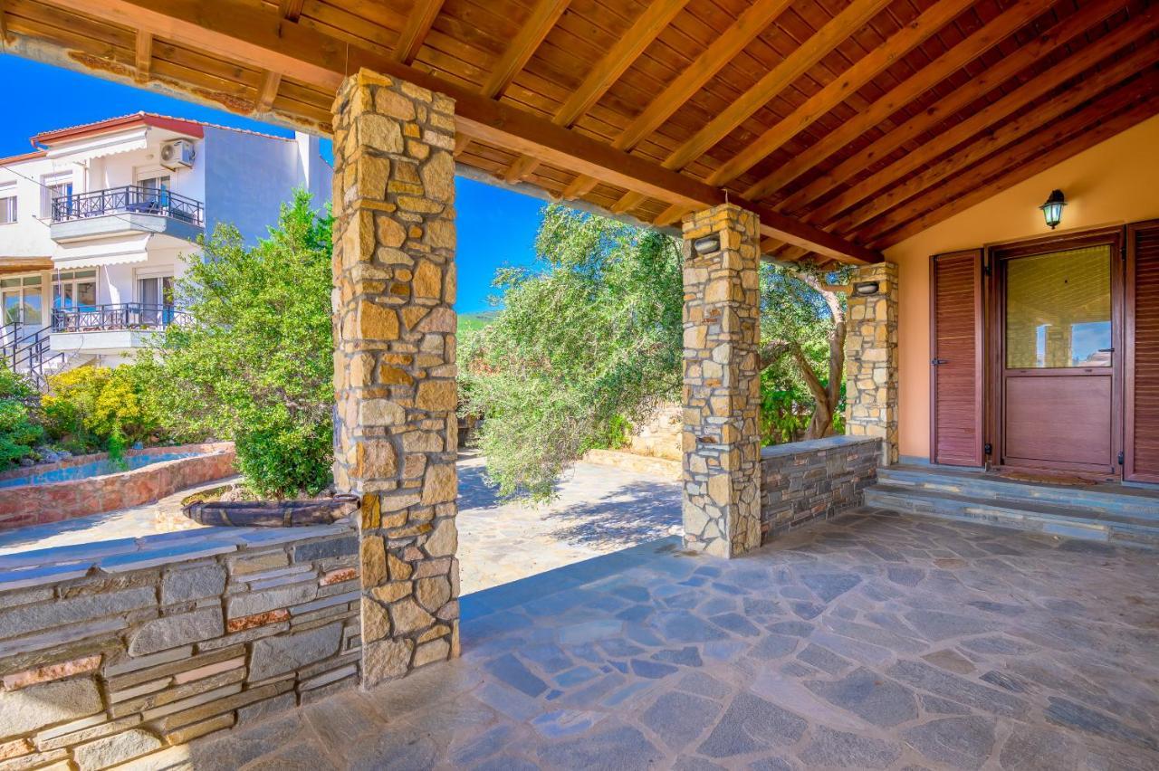 Luxurious Villa With Gorgeous View And Bbq Alexandroupoli Exterior foto